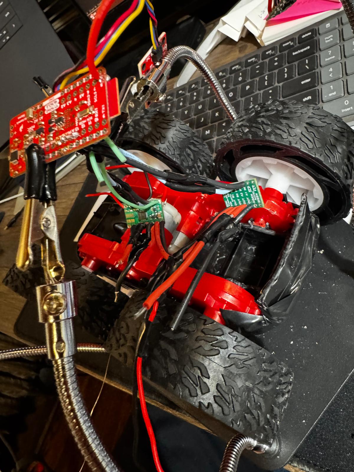 Soldering motor drivers part 2